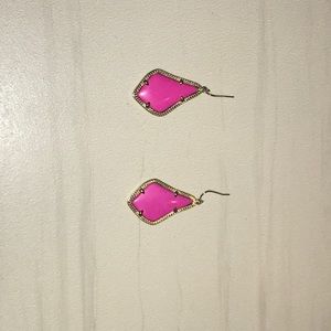Pink Kendra Scott earrings